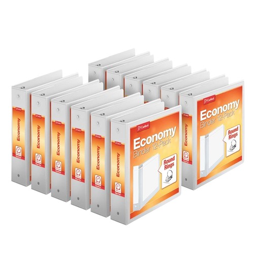 Ring binders round rings - 3-ring,
