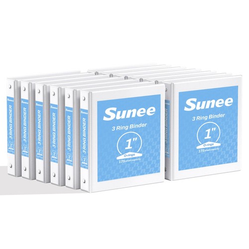 Sunee ring binders inch 12 - 1,